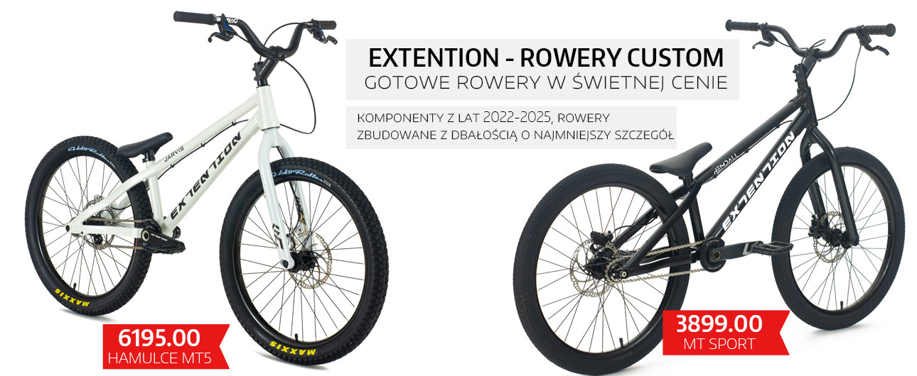 Rowery jednorazowe Extention